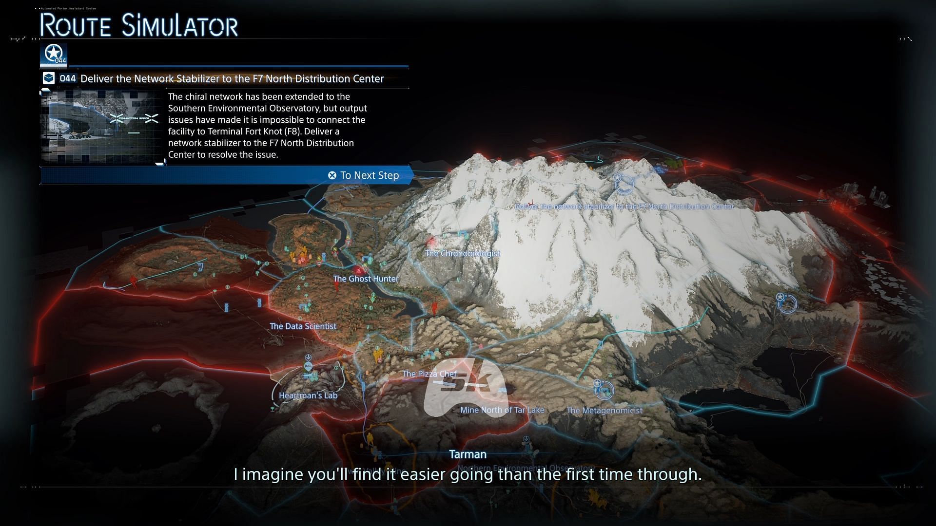 Route options and main order 44 (Image via Sportskeeda Gaming || Sony Interactive Entertainment)